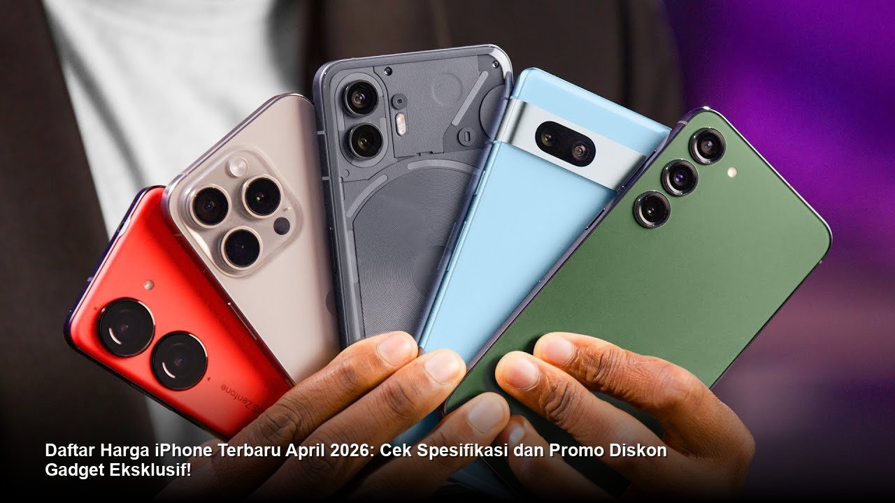 Update Harga iPhone April 2026: Panduan Lengkap Spesifikasi dan Promo Gadget Terbaru