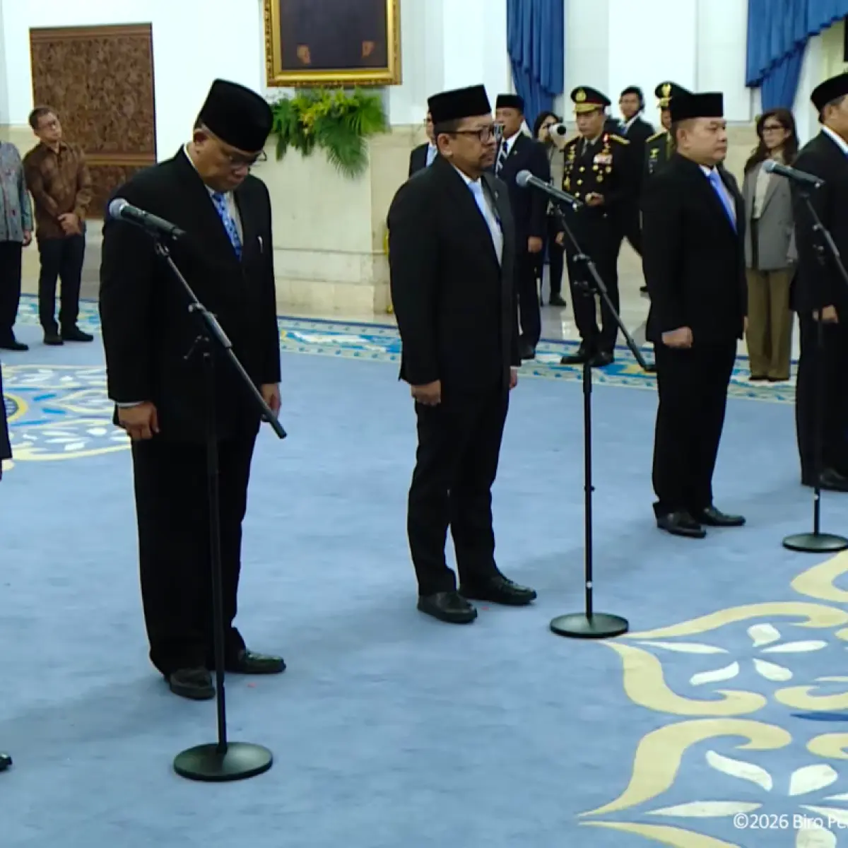 Reshuffle Kabinet 2026: Presiden Prabowo Subianto Resmi Lantik Enam Pejabat Strategis Baru