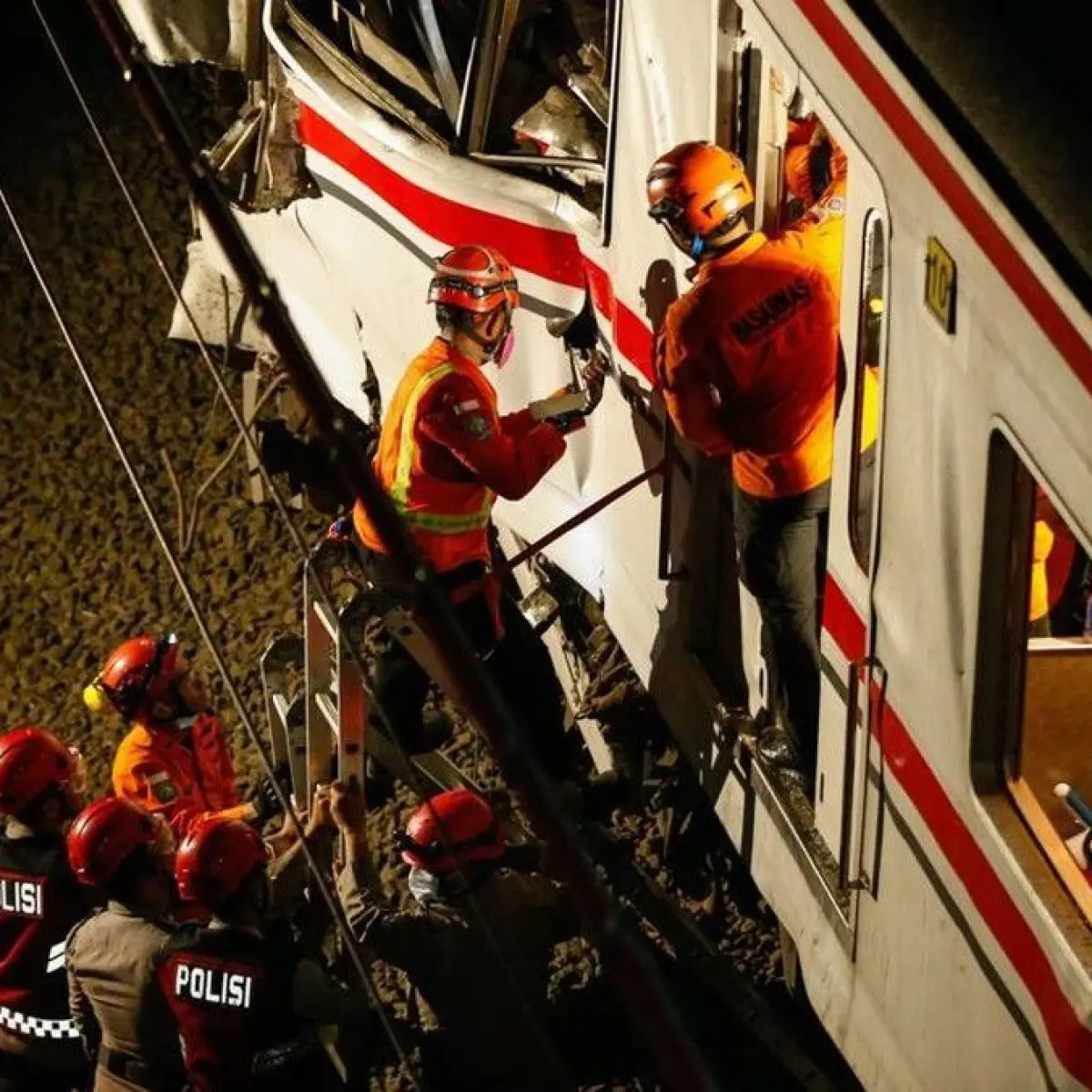Update Tragedi Tabrakan KA Argo Bromo di Bekasi Timur: 7 Orang Meninggal Dunia dan 81 Luka-Luka