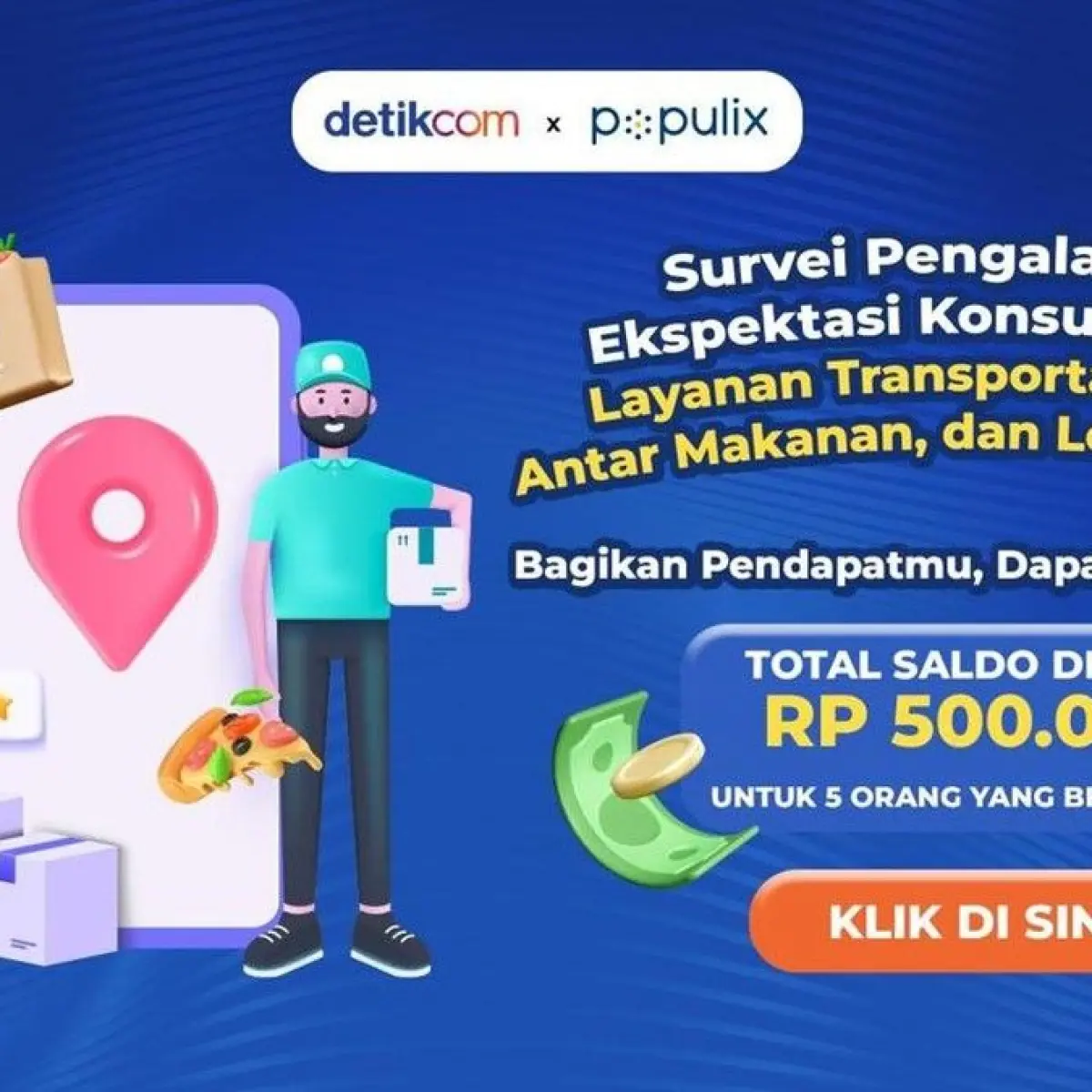 Masyarakat Dapat Berpartisipasi dalam Survei Layanan On-Demand untuk Mendapatkan Hadiah Menarik