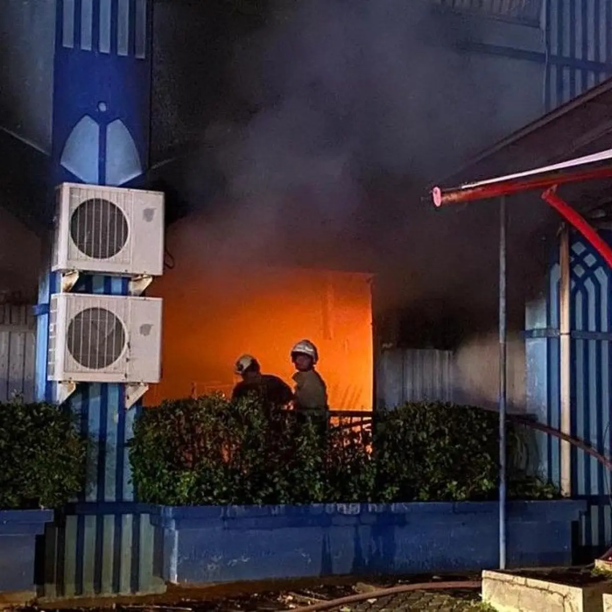 Fasilitas Olahraga Metro Sport Center Semarang Terbakar, Enam Unit Damkar Diterjunkan