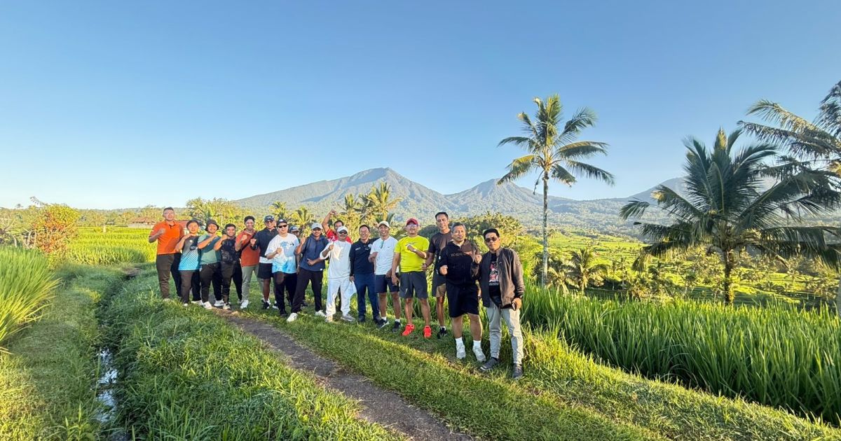 Foto Panitia ASITA Bali saat melakukan Uji track di Jatiluwih Bali (Dok: ASITA Bali)