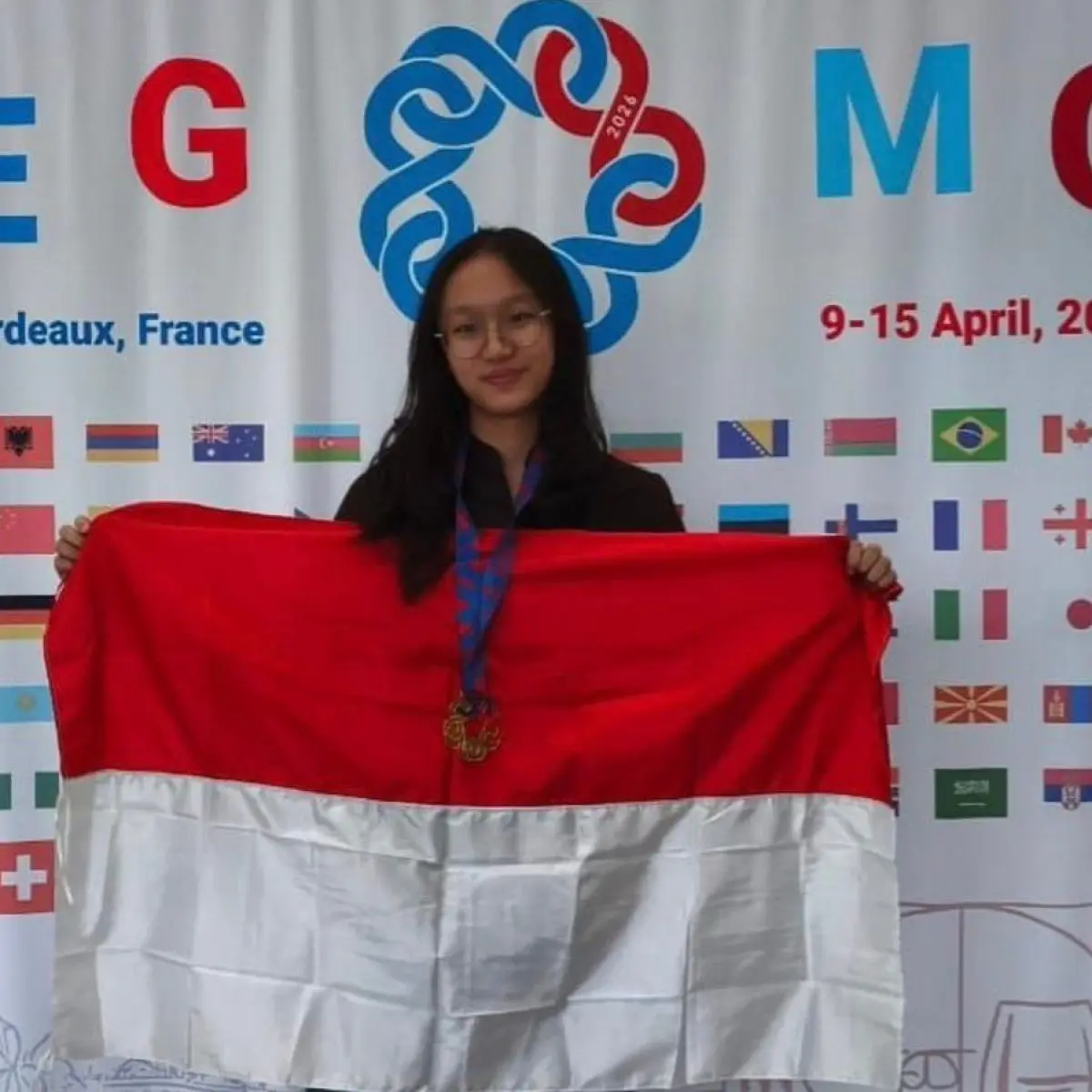 Kisah Danica Odelia, Siswi SMAK Penabur Gading Serpong yang Cetak Sejarah Emas di EGMO 2026 Prancis