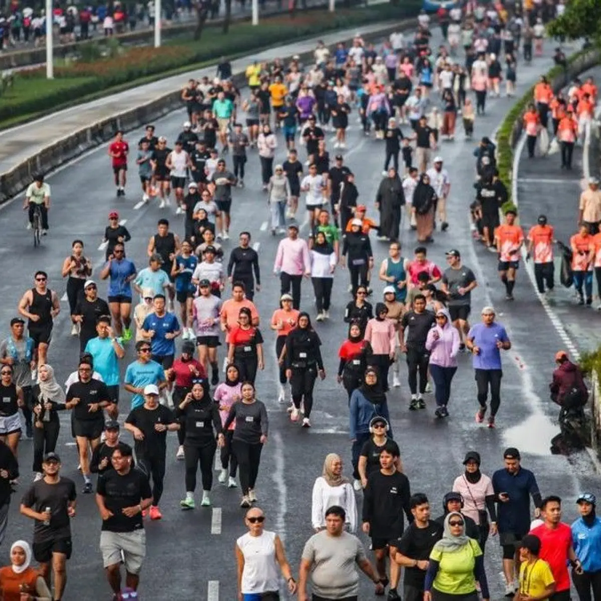 Evaluasi Penertiban di Bundaran HI, Satpol PP DKI Tegaskan Larangan Berjualan di Jalur Utama CFD