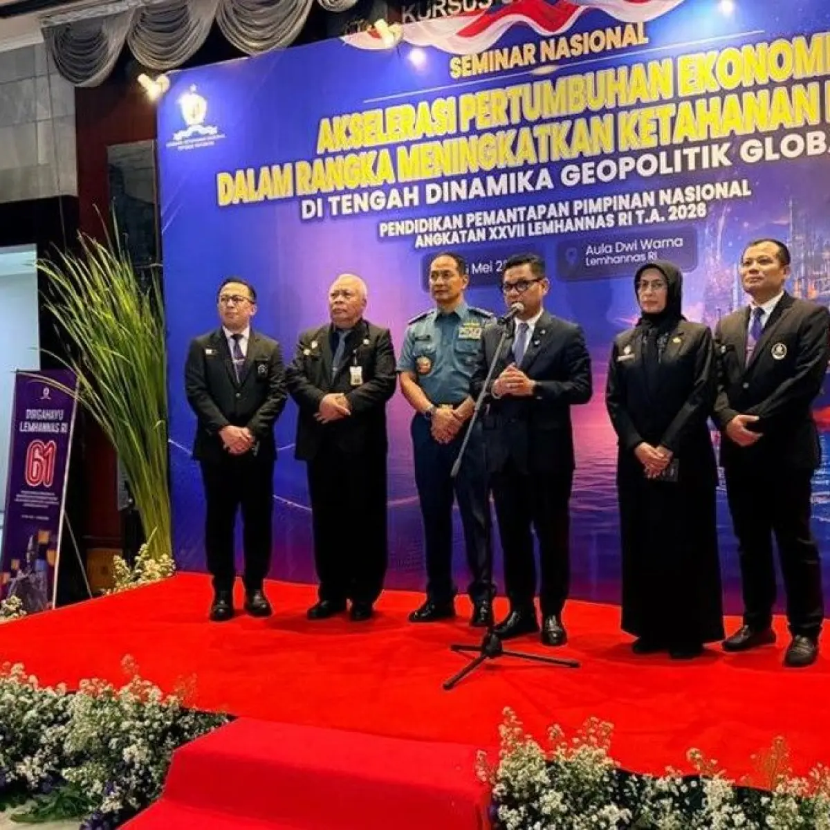Strategi Lemhannas Jaga Tren Positif Ekonomi RI demi Target 2027