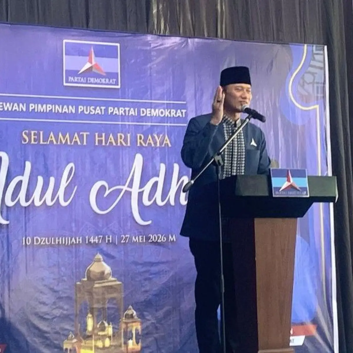 Refleksi Spiritual AHY di Hari Raya Kurban: Hubungkan Kelahiran Putra Kedua dengan Komitmen Sosial Demokrat