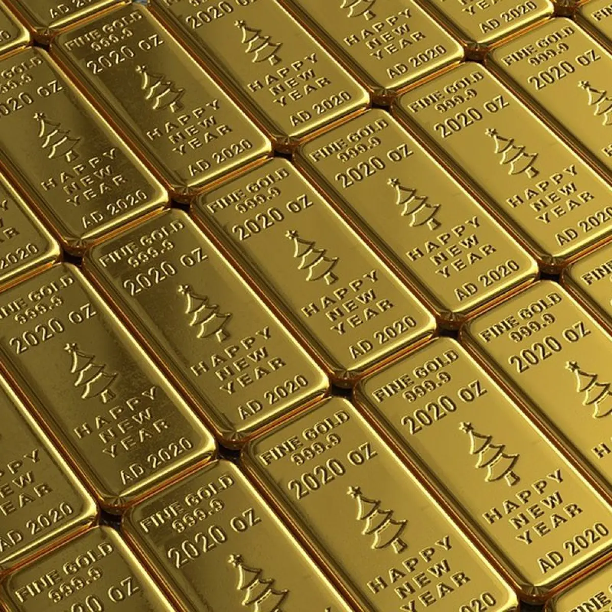Dolar AS Melemah, Harga Emas Dunia Merangkak Naik di Pasar Komoditas Global