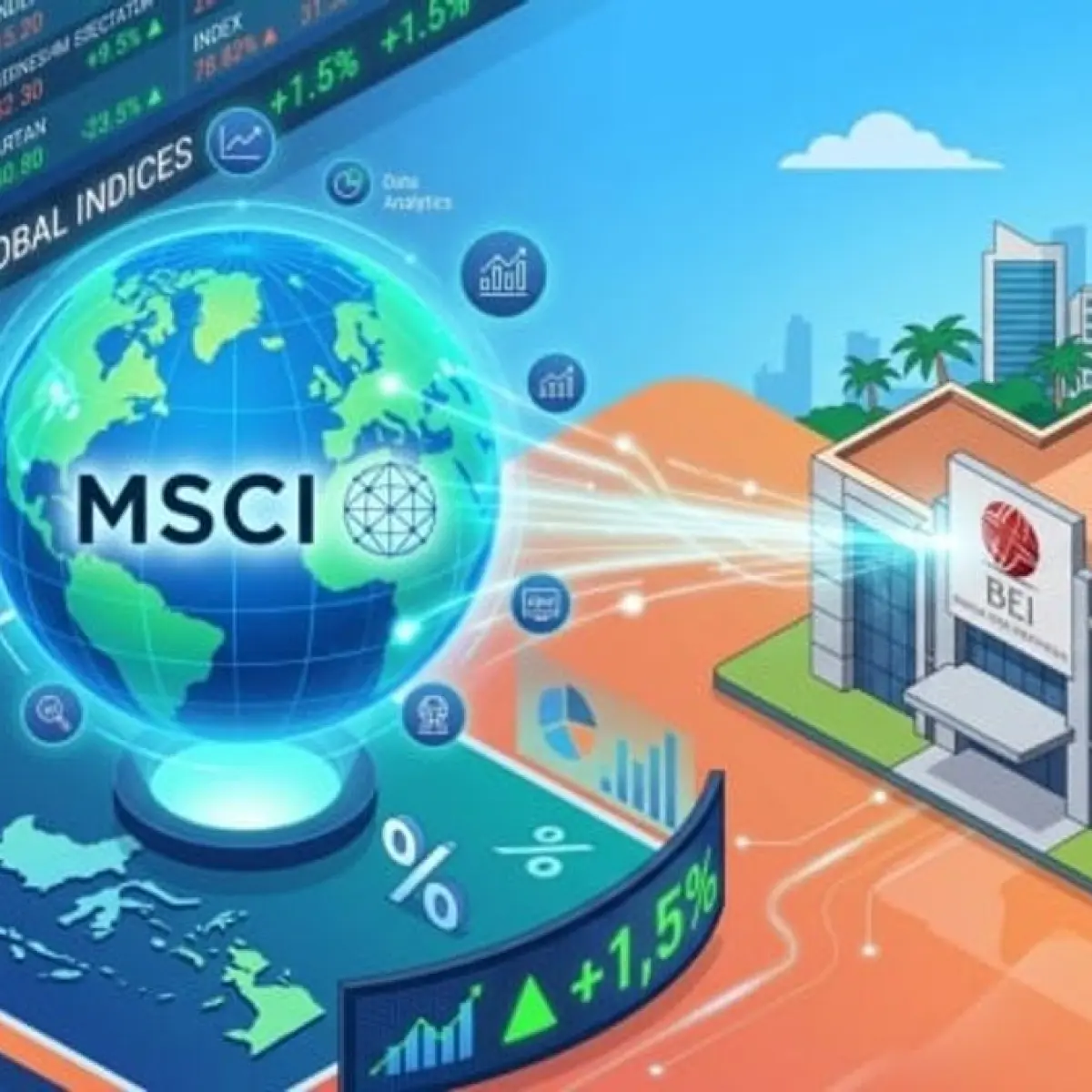 Strategi Baru BEI Dekati MSCI dan FTSE Demi Jaring Lebih Banyak Investasi Asing