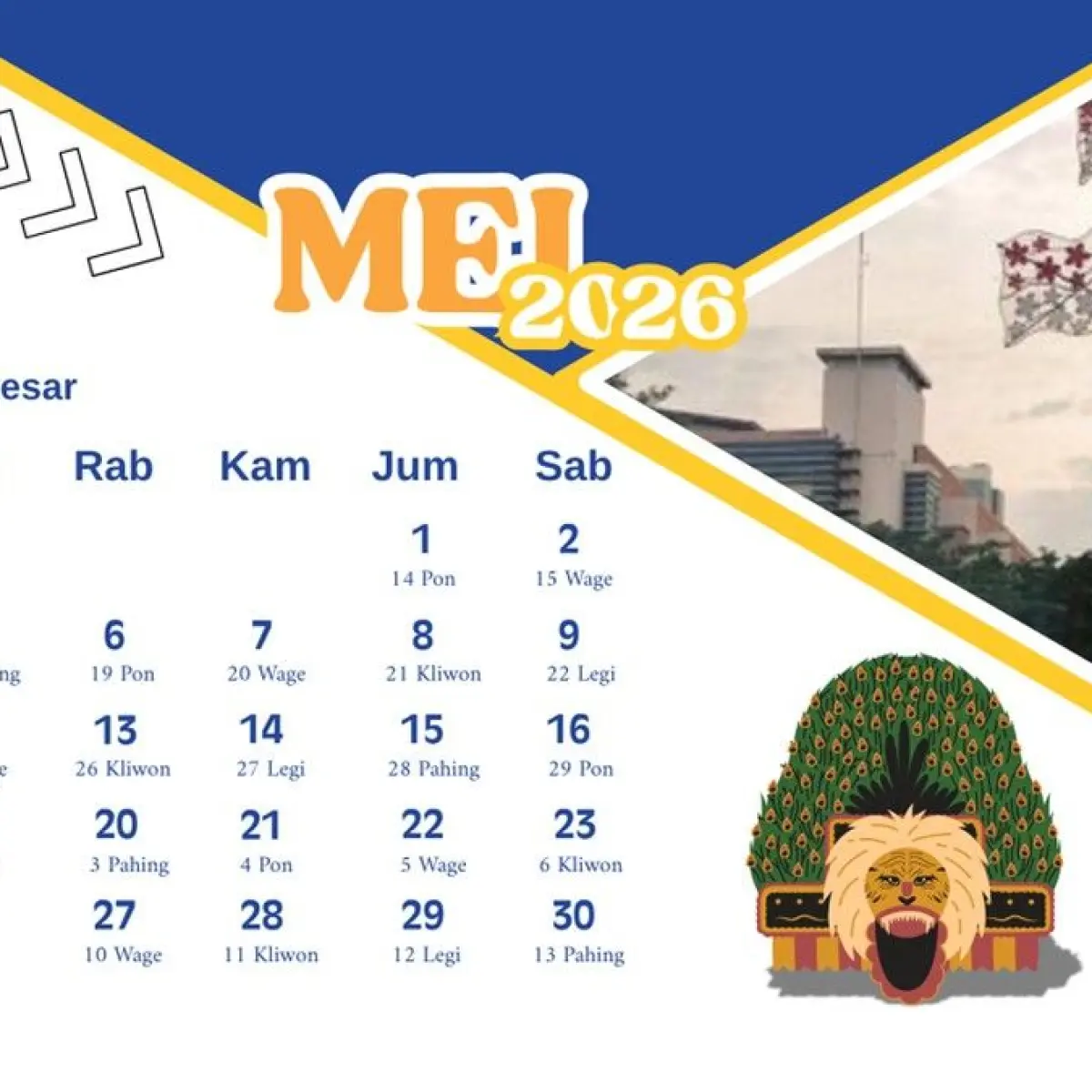 Mengenal Lebih Dalam Tentang Kalender Jawa dan Weton Sabtu Pahing