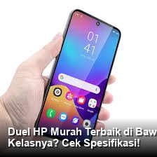 Tampilan dua smartphone modern dengan desain *bezel* tipis dan *punch-hole camera* yang elegan, diletakkan berdampingan di atas meja studio berwarna abu-abu metalik.