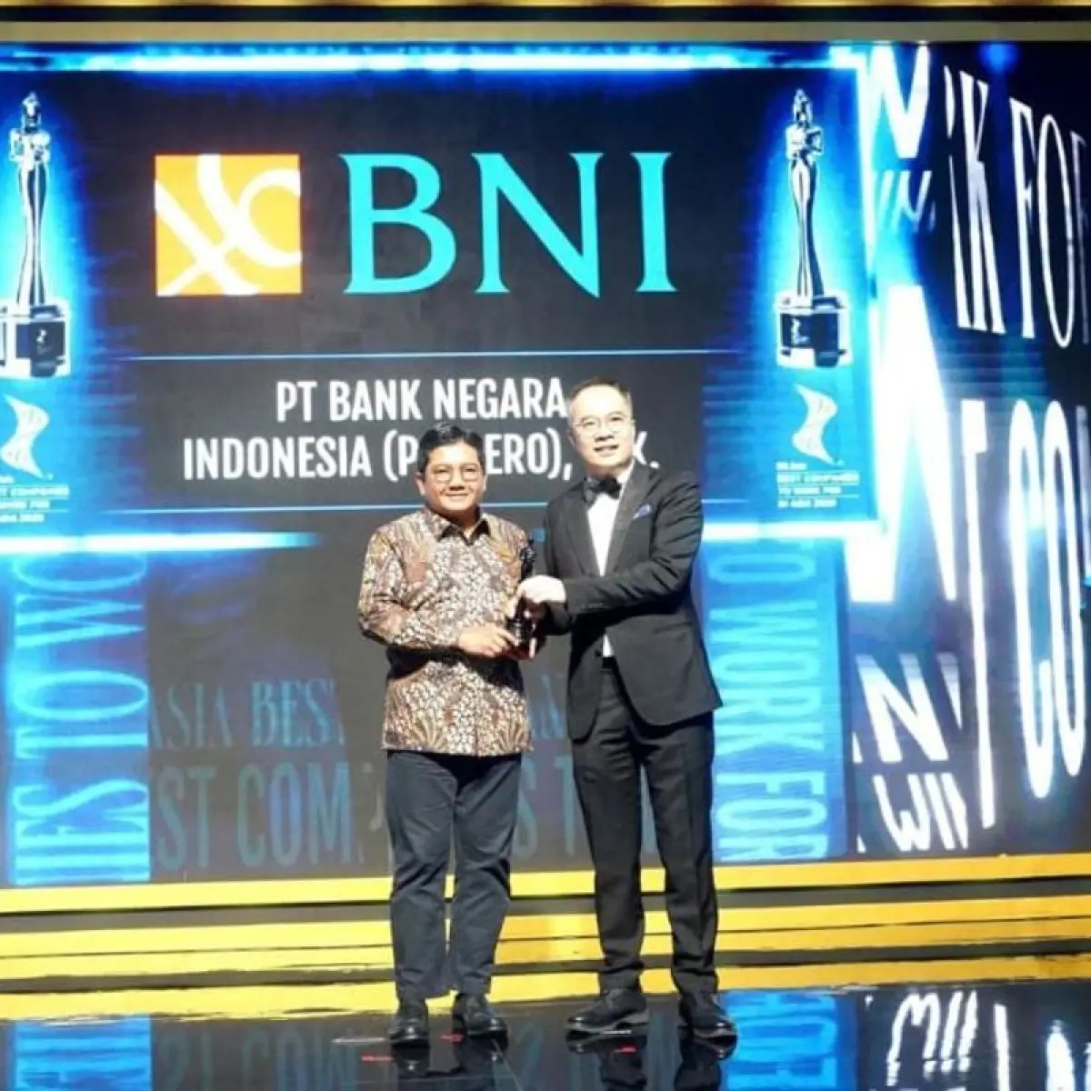 BNI Raih Penghargaan Best Companies to Work for in Asia Ketiga Kalinya