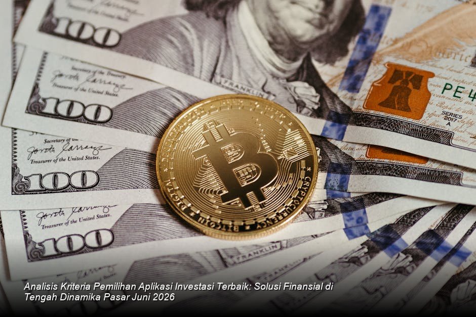 Sebuah grafik batang digital berwarna hijau yang menunjukkan pertumbuhan eksponensial di atas latar belakang gedung-gedung pencakar langit modern Jakarta.