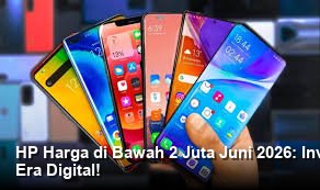 Tampilan elegan dari smartphone modern berwarna biru metalik yang diletakkan di atas meja minimalis dengan pencahayaan studio yang tajam.